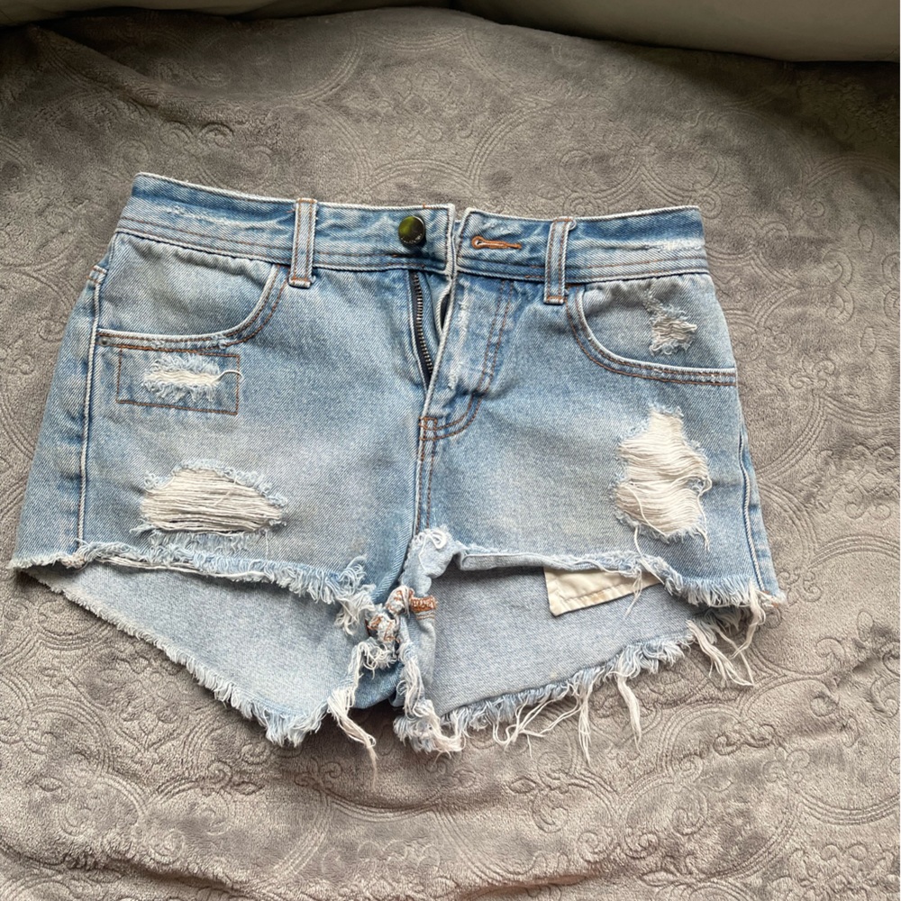 Jean shorts